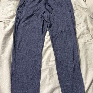 Lululemon Ready to Rulu Joggers Size 4 Heathered Deep Navy Blue Pockets